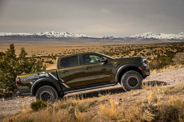 The 2024 Ford Ranger Raptor in Utah